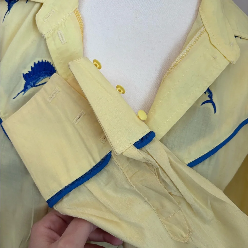 Vintage-Inspired Yellow Western Embroidered Blouse - Picture 3 of 7